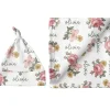 Sugar + Maple Personalized Large Blanket & Hat Set | Retro Rose - cutbabycare.com | baby boutique & care hub* Shop