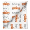 Shop All|Sugar + Maple Personalized Stretchy Blanket | Truck Orange - cutbabycare.com | baby boutique & care hub