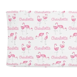 Sugar + Maple Personalized Changing Pad Cover | Flamingo - cutbabycare.com | baby boutique & care hub* Cheap