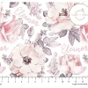 Sugar + Maple Plush Minky Fleece Personalized Blanket | Wallpaper Floral - cutbabycare.com | baby boutique & care hub* Flash Sale