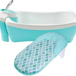 Summer Infant Lil Luxuries Whirlpool Bubbling Spa & Shower, Blue - cutbabycare.com | baby boutique & care hub* Sale