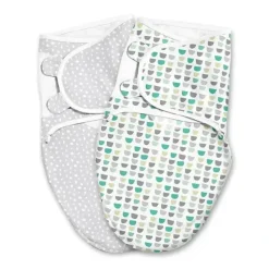 Summer SwaddleMe Luxe Easy Change Swaddle - Gum Drops 2Pk, 0-3M - cutbabycare.com | baby boutique & care hub* Store