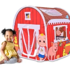 Sunny Days - Cocomelon Old MacDonald's Musical Barn Pop Up Tent - cutbabycare.com | baby boutique & care hub* Flash Sale
