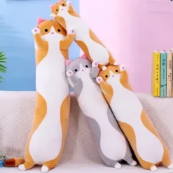 Super Cute Soft Cat Long Shape Plush Toy Pillow Cushion 90cm 110cm 130cm - cutbabycare.com | baby boutique & care hub* Hot