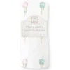 Swaddle Designs - Marquisette Swaddle Blanket, Watercolor Ice Cream Cones - cutbabycare.com | baby boutique & care hub* Cheap