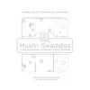 Swaddle Designs - Muslin Swaddle Blankets, Little Lambs Goodnight (Set Of 3) - cutbabycare.com | baby boutique & care hub* Discount