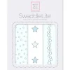 Swaddle Designs - 3Pk Bubble Dots, Stars, Champagne Marquisette Swaddles - cutbabycare.com | baby boutique & care hub* Online