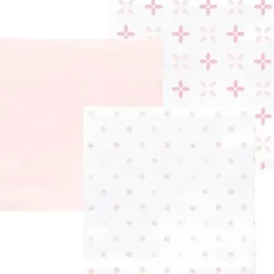 Swaddle Designs - 3Pk Muslin Swaddle Blankets, Pink Springfield - cutbabycare.com | baby boutique & care hub* New