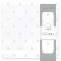Swaddle Designs - Sterling French Dots Muslin Swaddle Blanket - cutbabycare.com | baby boutique & care hub* Hot