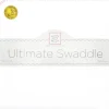 Swaddle Designs - Ultimate Swaddle Blanket, White With Pastel Pink Trim - cutbabycare.com | baby boutique & care hub* Shop