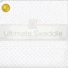 Swaddle Designs - Ultimate Swaddle Blanket, Polka Dots, Sterling - cutbabycare.com | baby boutique & care hub* New
