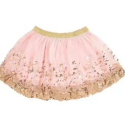 Sweet Wink - Baby Girl Gold Blush Sequin Tutu Dress Up Skirt - cutbabycare.com | baby boutique & care hub* Shop