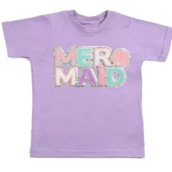 Sweet Wink - Kids Mermaid Patch Short Sleeve T-Shirt - cutbabycare.com | baby boutique & care hub* Online