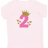 Sweet Wink - 2Nd Birthday Girl Princess Short Sleeve Shirt - cutbabycare.com | baby boutique & care hub* New