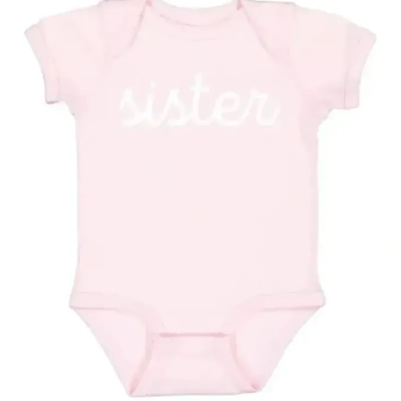 Sweet Wink - Sister Short Sleeve Bodysuit - cutbabycare.com | baby boutique & care hub* Best