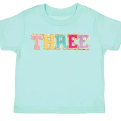 Shop All|Sweet Wink - Third Birthday Patch Short Sleeve T-Shirt Kids Birthday - cutbabycare.com | baby boutique & care hub