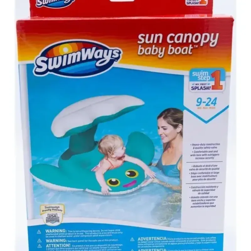 Swimways Baby Pool Float With Canopy,Whale - cutbabycare.com | baby boutique & care hub* Store