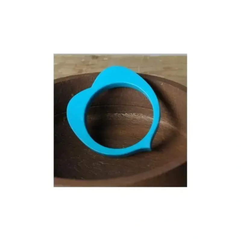 Teethease Sweetheart Blue Baby Silicone Teether/Bangle - cutbabycare.com | baby boutique & care hub* Hot