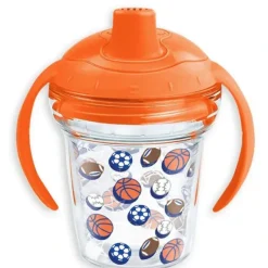 Tervis Combo Game On Sports Balls 6 oz. Wrap Sippy Cup, Orange - cutbabycare.com | baby boutique & care hub* Outlet