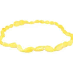 The Amber Monkey - Baltic Amber 10-11 inch Necklace, Raw Lemon Bean POP - cutbabycare.com | baby boutique & care hub* Store