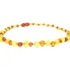 The Amber Monkey - Baroque Baltic Amber 12-13 inch Necklace, Raw Lemon/Polished Cognac POP - cutbabycare.com | baby boutique & care hub* Store