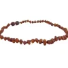 The Amber Monkey - Baroque Baltic Amber 10-11 inch Necklace, Raw Chestnut POP - cutbabycare.com | baby boutique & care hub* Clearance