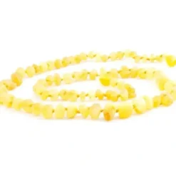 The Amber Monkey - Baroque Baltic Amber 17-18 inch Necklace, Raw Lemon - cutbabycare.com | baby boutique & care hub* Fashion