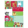The Gift Wrap Company Checkered Chums Label Sheet - cutbabycare.com | baby boutique & care hub* Clearance