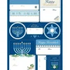 The Gift Wrap Company Hanukkah Label Sheets - cutbabycare.com | baby boutique & care hub* Outlet