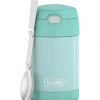 Thermos - 16 Oz. Stainless Steel Funtainer Food Jar W/ Folding Spoon, Mint - cutbabycare.com | baby boutique & care hub* Sale
