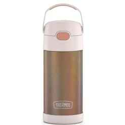 Thermos - 12 Oz. Stainless Steel Non-Licensed Funtainer Bottle, Rose Gold - cutbabycare.com | baby boutique & care hub* New