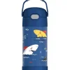 Thermos - 12 Oz. Stainless Steel Non-Licensed Funtainer Bottle, Sharks - cutbabycare.com | baby boutique & care hub* Hot