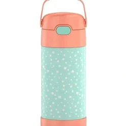 Thermos - 12Oz FUNtainer Water Bottle with Bail Handle Pastel Delight (Dots) - cutbabycare.com | baby boutique & care hub* Sale