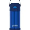Thermos - Vac Insulated 12Oz Straw Bottle - Navy - cutbabycare.com | baby boutique & care hub* Discount