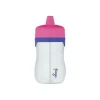 Thermos 11Oz Sippy Cup Crystal Clear With Pink and Purple Accents - cutbabycare.com | baby boutique & care hub* Outlet