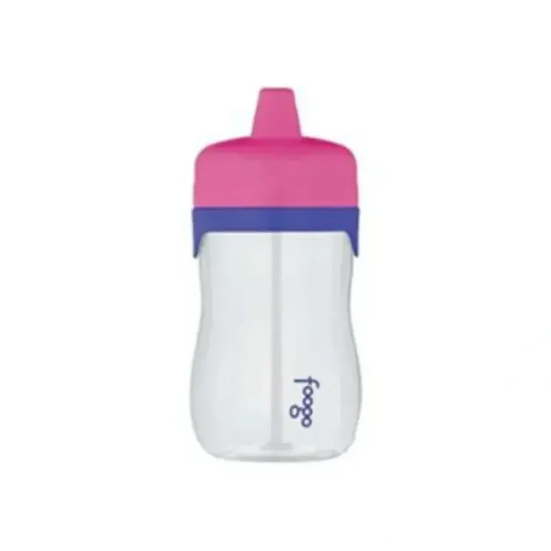 Thermos 11Oz Sippy Cup Crystal Clear With Pink and Purple Accents - cutbabycare.com | baby boutique & care hub* Outlet