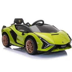 Tobbi - Kids Lamborghini Car Battery Powered Ride On Toy with Remote Control, Green - cutbabycare.com | baby boutique & care hub* New