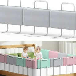 Toddly FoamGuard Toddler Bed Rail Adjustable Height, Soft & Easy Install - cutbabycare.com | baby boutique & care hub* Cheap