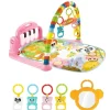 Toddly Kick'n'Play Pink Paradise Baby Activity Play Mat with Musical Light - cutbabycare.com | baby boutique & care hub* Shop