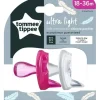 Tommee Tippee - Ultra Light Pacifier, 18/36M, Pink/White - cutbabycare.com | baby boutique & care hub* Online