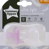 Tommee Tippee - Ultra Light Silicone Soother, 6/18 M, Lavender/White - cutbabycare.com | baby boutique & care hub* Hot