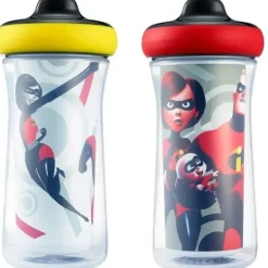 Tomy - 2 Pack Insulated Sippy Cup 9 Oz, Incredibles - cutbabycare.com | baby boutique & care hub* Online