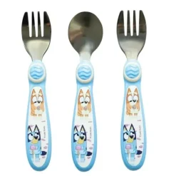 Tomy - Bluey Toddler Forks and Spoon Set - cutbabycare.com | baby boutique & care hub* Best Sale