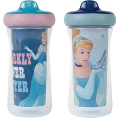 Tomy - First Years Cinderella Ins 9 Oz Sippy Cup 2 Pk - cutbabycare.com | baby boutique & care hub* New