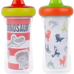 Tomy - The Good Dinosaur Drop Guard Insulated Sippy Cup 2 Pk - cutbabycare.com | baby boutique & care hub* New