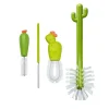 Tomy Boon Cacti Bottle Cleaning Brush Set with Vase, 5 pc - cutbabycare.com | baby boutique & care hub* Best