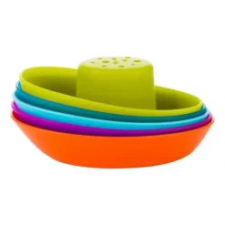 Tomy Boon Fleet Stacking Boats Bathing Toy - cutbabycare.com | baby boutique & care hub* Online