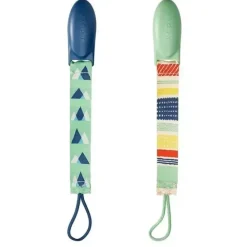 Tomy JJ Cole 2 pk Pacifier Clips, Multicolored - cutbabycare.com | baby boutique & care hub* Discount