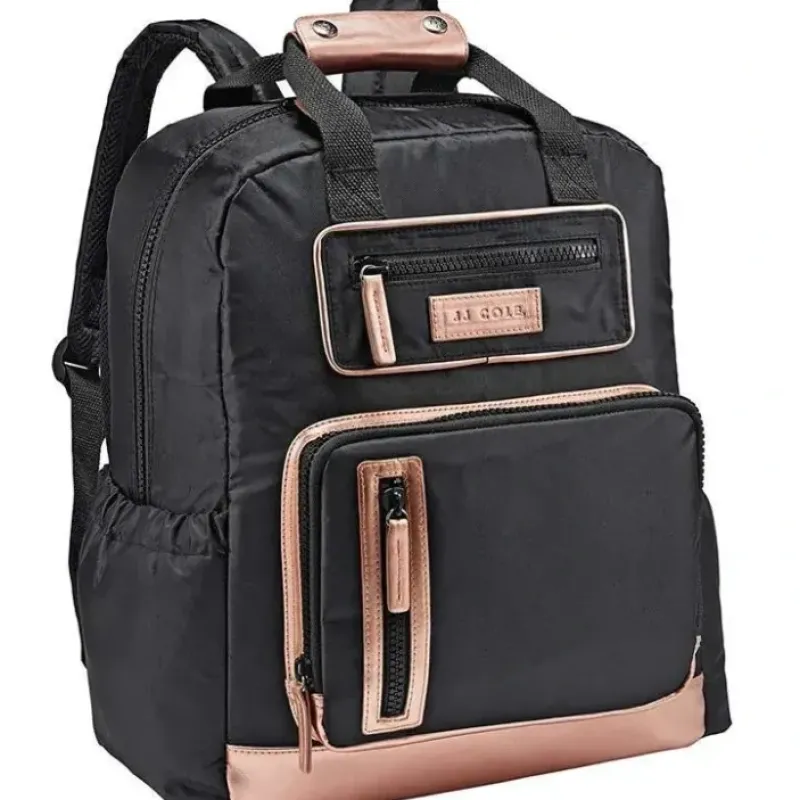Tomy Jj Cole Black & Rose Gold Papago Pack - cutbabycare.com | baby boutique & care hub* Hot