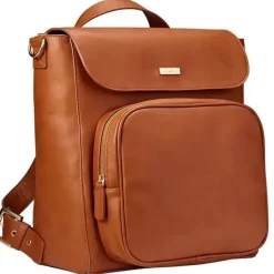 Tomy Jj Cole Cognac Brown Pu Brookmont Backpack - cutbabycare.com | baby boutique & care hub* Hot